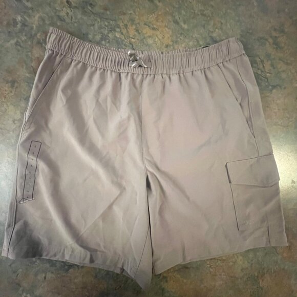 DSG Boys Adventure Short Athletic Fit Hits Above The Knee Warm Mushroom Size L ( - Picture 1 of 8